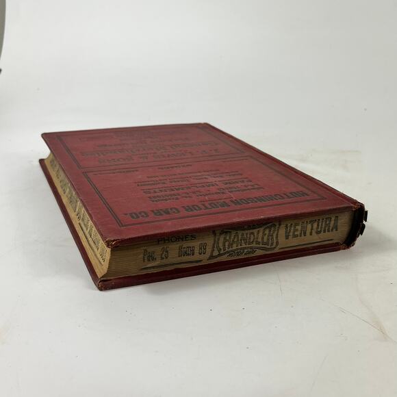 1918-19 CA Ventura County Directory FAIR Business Ancestry Genealogy Antique Vtg - Picture 6 of 16